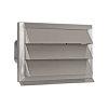 Nedco ventilatierooster, rvs 304, type Eco+, spie, met vaste lamellen en terugslagklep, 169 x 77 mm 