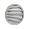 Nedco ventilatierooster, aluminium, vaste lamellen, 315 mm, blank 