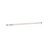 Nedco ventilatiestrip, type P, aluminium, 880 x 20 mm, wit 