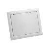 Nedco inspectieluik met magneetsluiting, staal, 250 x 300 mm, wit 