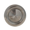 Nedco afzuigventiel met klemmen, rvs 304, Ø 100 mm, geborsteld rvs 