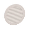Nedco schoepenrooster, ps, 125 mm, wit 