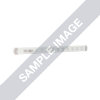 Nedco schuifrooster met schuif, Bold Line, aluminium, 370 x 20 mm, wit 