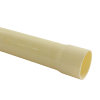 Brunnenfilter, PVC, Klebemuffe, cremefarben, 125 x 4,8 mm, Spalt 0,5 mm, Perforation 5 m, l = 5 m 