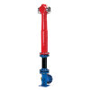 AVK bovengrondse hydrant, gietijzer, serie 09/90, 10 bar, 2 Storzaansl., DN100, 110 mm 