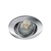 Norton HLK-A inbouwspot / schijnwerper, excl lamp, GU5,3, chroom geborsteld, kantelbaar, 50 W, IP20 