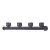 Rain waterverdeler met o-ring, pvc, 4 aftakkingen, 1x buitendraad / 5x binnendraad, 12 bar, 1" 