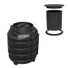 Regenwatertank incl. schacht, type Budget DSB1000, pe, 1000 l, 120 x 104 x 135 cm, ondergronds 