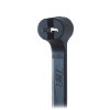 Ty-Rap kabelbinder met rvs vergrendelingslip, zwart, l = 360 mm, b = 4,8 mm, 100 stuks 