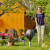 Gardena slanghaspel, type RollUp S, blauw, incl. 15 m slang, vrijstaand 