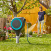 Gardena slanghaspel, type RollUp S, blauw, incl. 15 m slang, vrijstaand 