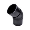 Wavin Monoline knie 45°, pe 100, 2x uitwendig las, lange spie, L, SDR11, 16 bar, 32 mm 