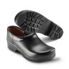 Sika 124 Traditional schoenklompen met pu zool, zwart, maat 39 