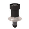 Ubbink dakdoorvoer, voor mechanische ventilatie, Ventus, zwart, 150 - 160 mm 