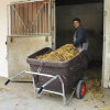 La Buvette kruiwagen met hdpe bak, 2 wielen, 600 liter 