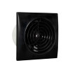 Nedco ventilator, type Silencio 125, zwart 