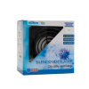 Nedco ventilator, type Silencio 125T, met timer, zwart 