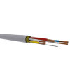 TKF signaalkabel, JH(st)H, B2ca, 2x 2x 0,8 + 0,8 mm, grijs, l = 100 m 