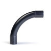 Pipelife Polvalit elektrabocht, pvc, verbeterd slagvast, zwart, 19 mm 