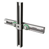 Walraven RapidRail Kreuzverbinder, elektrolytisch verzinkt, für Schiene 27 x 18 mm 