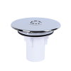McAlpine afdekplaat voor douchebaksifon, voor type ST9020-CPP, rvs, verchroomd 