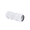 McAlpine Miniflex flexibele afvoerbuis, pp, type A, 2x klem, 32 x 32 mm 
