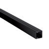 OBO kabelgoot met deksel en bodemperforatie, type WDK 15015, l = 2 m, 15 x 15 mm, zwart 