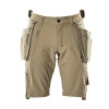 Mascot Advanced werkbroek, short, licht khaki, maat 64 