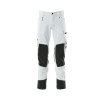 Mascot Advanced werkbroek, stretch, wit, L90, maat 52 