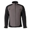 Mascot Dresden Softshell jas, antraciet/zwart, maat L 