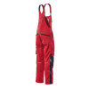 Mascot Augsburg Amerikaanse overall, rood/zwart, L82, maat 50 
