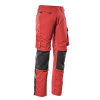 Mascot Mannheim werkbroek, rood/zwart, L82, maat 50