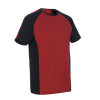 Mascot Potsdam T-shirt, korte mouwen, rood/zwart, maat XL 
