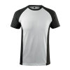 Mascot Potsdam T-shirt, korte mouwen, wit/donker antraciet, maat XL 