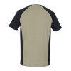 Mascot Potsdam T-shirt, korte mouwen, licht khaki/zwart, maat XL 