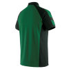 Mascot Bottrop poloshirt, korte mouwen, groen/zwart, maat XL 