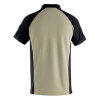 Mascot Bottrop poloshirt, korte mouwen, licht khaki/zwart, maat XL 