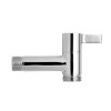 Aquajet tapkraan, waterbesparend, eco, messing verchroomd, ½" x ¾", 1 uitloop, chromen hendel 