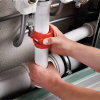 Rothenberger pijpsnijder, type Rocut Plastic Pro, pe, pp en pvc pijp, werkbereik 40 mm & 50 mm 