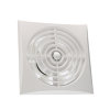 Nedco ventilator, type Quieto 100, wit 