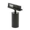 Adurolight® Premium Quality Line led railspot, Lily, in-track driver, zwart, 15 W, 3000 K 