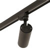 Adurolight® Premium Quality Line led railspot, Candy, zwart, 15 W, 3000 K, non flicker 