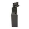 Adurolight® Premium Quality Line led railspot, Pluto, zwart, 20 W, 3000 K, non flicker 