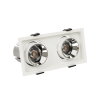 Adurolight® Premium Quality Line LED-Einbaustrahler, Wells, weiß, 2x 15 W, 3000 K 
