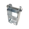 Canalit verstelbaar voetje, gegalvaniseerd staal, voor montagerail 41 x 41 mm 