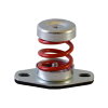 Canalit trillingsdemper met veervoet, h = 70 mm, M8, 46 - 100 kg, verpakking &agrave; 2 stuks 