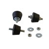 Canalit trillingsdemper, h = 26 mm, M8, 19 - 90 kg, verpakking à 4 stuks 