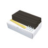 Canalit opstelbalken, pvc, 450 x 100 x 100 mm, zwart, verpakking à 2 stuks 