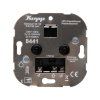 Kopp retail, TechnikCenter duodimmer RL, led 2x 5 - 40 W, gloei- en halogeenlampen, 2x 15-120 W,230V 