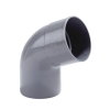Dyka bocht 67,5°, pvc, inwendig x uitwendig lijm, grijs, KOMO, 110 mm 